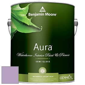 Benjamin Moore Aura 528 Waterborne Interior Semi-gloss Finish краска цвет NCS S 2030-R50B 