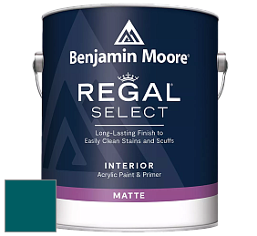 Benjamin Moore 548 IRegal Select Interior Paint - Matte краска цвет NCS S 5540-B20G 