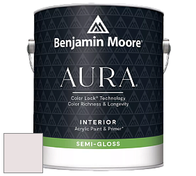 Benjamin Moore Aura 528 Waterborne Interior Semi-gloss Finish краска цвет NCS S 0804-R10B 