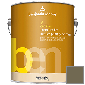 Краска Ben Premium Interior Latex Flat (W625) цвет 2142-20 Turtle Green