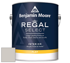 Benjamin Moore 547 Regal Select Waterborne Interior Flat Finish краска цвет 2108-60 Abalone