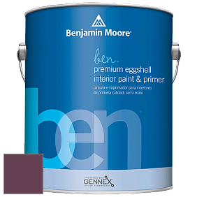 Benjamin Moore Ben W626 Premium Interior Latex Eggshell краска цвет 2075-10 Dark Burgundy