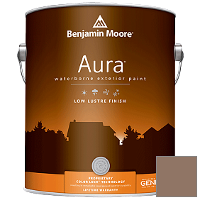 Краска Aura Waterborne Exterior Low Lustre Finish (634) цвет 1028 Spanish Brown