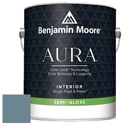 Benjamin Moore Aura 528 Waterborne Interior Semi-gloss Finish краска цвет 1672 Alfresco