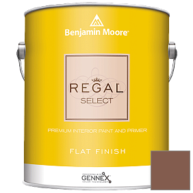 Краска Regal Select Waterborne Interior Flat Finish (547) цвет 1225 Abbey Brown