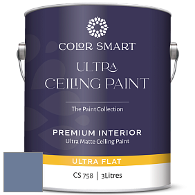 COLOR SMART CS 758 ULTRA CEILING PAINT ультраматовая краска цвет RAL 5014 