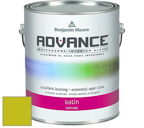 Benjamin Moore 792 Advance Interior Paint-Satin эмаль цвет 2027-30 Eccentric Lime