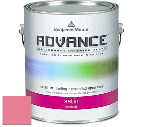 Benjamin Moore 792 Advance Interior Paint-Satin эмаль цвет 2002-40 Flamingo's Dream