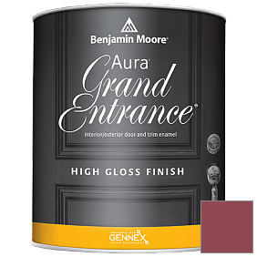 Краска Aura Grand Entrance High Gloss (148) цвет 2081-10 Burnt Peanut Red