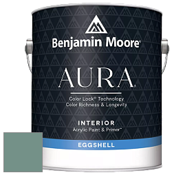 Benjamin Moore Aura 524 Waterborne Interior Eggshell Finish краска цвет 684 Shenandoah