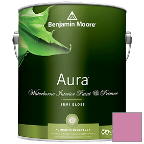 Краска Aura Waterborne Interior Semi-gloss Finish (528) цвет 2078-40 Paradise Pink