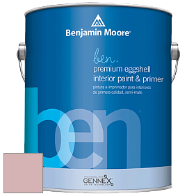 Benjamin Moore Ben W626 Premium Interior Latex Eggshell краска цвет 1255 Pink Panther