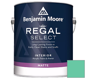Краска Regal Select Interior Paint - Matte (548) цвет 2042-40 Miami Green