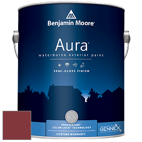 Benjamin Moore Aura 632 Waterborne Exterior Semi-Gloss Finish краска цвет AF-290 