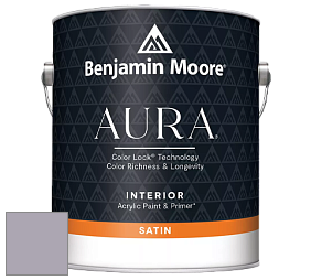 Benjamin Moore Aura 526 Waterborne Interior Satin Finish покрытие цвет NCS S 3010-R50B 