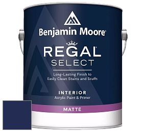 Benjamin Moore 548 IRegal Select Interior Paint - Matte краска цвет RAL 5013 