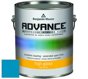 Benjamin Moore 794 Advance Interior Paint-High Gloss глянцевая алкидная эмаль цвет NCS S 2060-B 