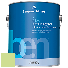 Benjamin Moore Ben W626 Premium Interior Latex Eggshell краска цвет NCS S 0540-G40Y 