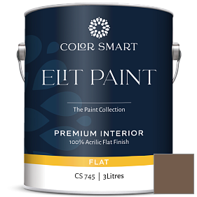 Краска COLOR SMART CS 745 ELIT PAINT глубокоматовая моющаяся краска цвет AF-165 