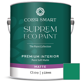 Краска COLOR SMART CS 619 SUPREM ECO PAINT матовая краска цвет 2044-20 Leprechaun