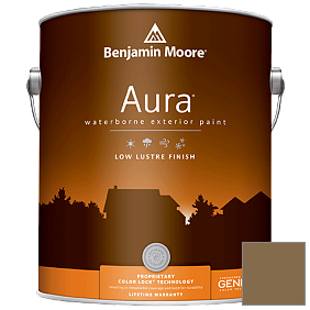 Краска Aura Waterborne Exterior Low Lustre Finish (634) цвет 231 Aged Bronze