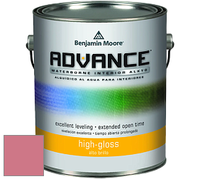 Benjamin Moore 794 Advance Interior Paint-High Gloss глянцевая алкидная эмаль цвет 2007-40 Coral Essence