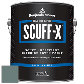 Benjamin Moore 485 Ultra Spec SCUFF-X Interior Eggshell Finish краска цвет 2123-20 Caribbean Teal