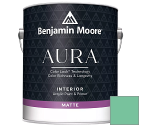 Краска Benjamin Moore Aura Interior Paint - Matte (522) цвет 2038-40 Monmouth Green