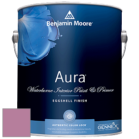 Benjamin Moore Aura 524 Waterborne Interior Eggshell Finish краска цвет 2083-40 Begonia