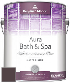 Benjamin Moore Aura 532 Bath & Spa Waterborne Interior Paint Matte Finish краска цвет AF-650 