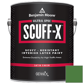 Краска Ultra Spec SCUFF-X Interior Satin Finish (486) цвет 2034-20 Vine Green