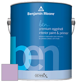 Benjamin Moore Ben W626 Premium Interior Latex Eggshell краска цвет 2073-50 Purple Easter Egg