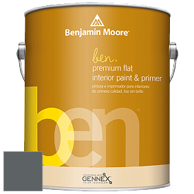 Benjamin Moore Ben W625 Premium Interior Latex Flat краска цвет AF-560 