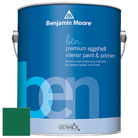 Benjamin Moore Ben W626 Premium Interior Latex Eggshell краска цвет NCS S 4550-G 