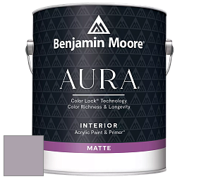 Benjamin Moore Aura 522 Interior Paint - Matte краска цвет NCS S 3010-R40B 