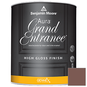 Краска Aura Grand Entrance High Gloss (148) цвет 2101-30 Warm Brownie