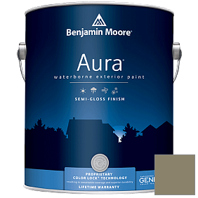 Краска Aura Waterborne Exterior Semi-Gloss Finish (632) цвет 510 Springfield Sage