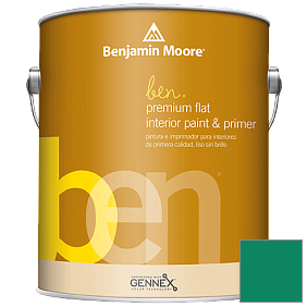 Краска Ben Premium Interior Latex Flat (W625) цвет 2045-20 Lawn Green