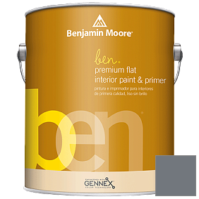 Краска Ben Premium Interior Latex Flat (W625) цвет 2125-30 Gray Shower