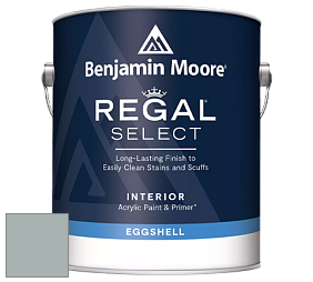 Benjamin Moore 549 Regal Select Waterborne Interior Eggshell Finish краска цвет 1586 Silver Mink