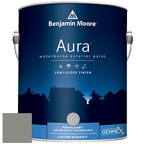 Benjamin Moore Aura 632 Waterborne Exterior Semi-Gloss Finish краска цвет 1483 Cos Cob Stonewall