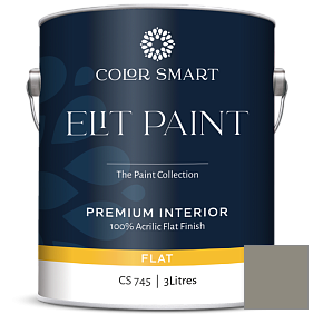Краска COLOR SMART CS 745 ELIT PAINT глубокоматовая моющаяся краска цвет 2137-40 Desert Twilight