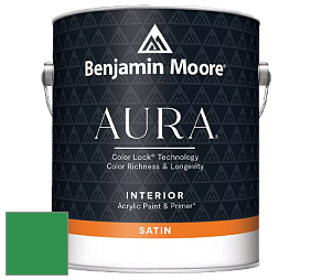 Benjamin Moore Aura 526 Waterborne Interior Satin Finish покрытие цвет NCS S 2070-G10Y 