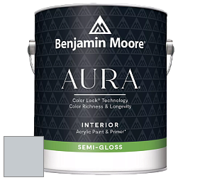 Benjamin Moore Aura 528 Waterborne Interior Semi-gloss Finish краска цвет 2125-50 Sweet Innocence