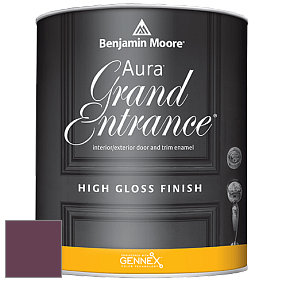 Benjamin Moore Aura 148 Grand Entrance High Gloss эмаль цвет 2075-10 Dark Burgundy