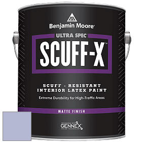 Benjamin Moore 484 Ultra Spec SCUFF-X Interior Matte Finish краска цвет 2069-50 Blue Orchid