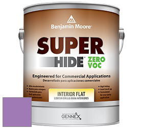 Benjamin Moore 355 Super Hide Zero Voc Interior Flat краска цвет NCS S 2050-R50B 