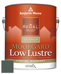 Benjamin Moore W103 Regal Select Exterior Paint-MoorGard Low Lustre Finish краска цвет 707 Calico Blue