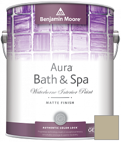 Краска Benjamin Moore Aura Bath & Spa Interior Paint Matte Finish (532) цвет 1517 Mosaic Tile