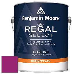 Benjamin Moore 550 Regal Select Waterborne Interior Pearl Finish краска цвет RAL 4006 